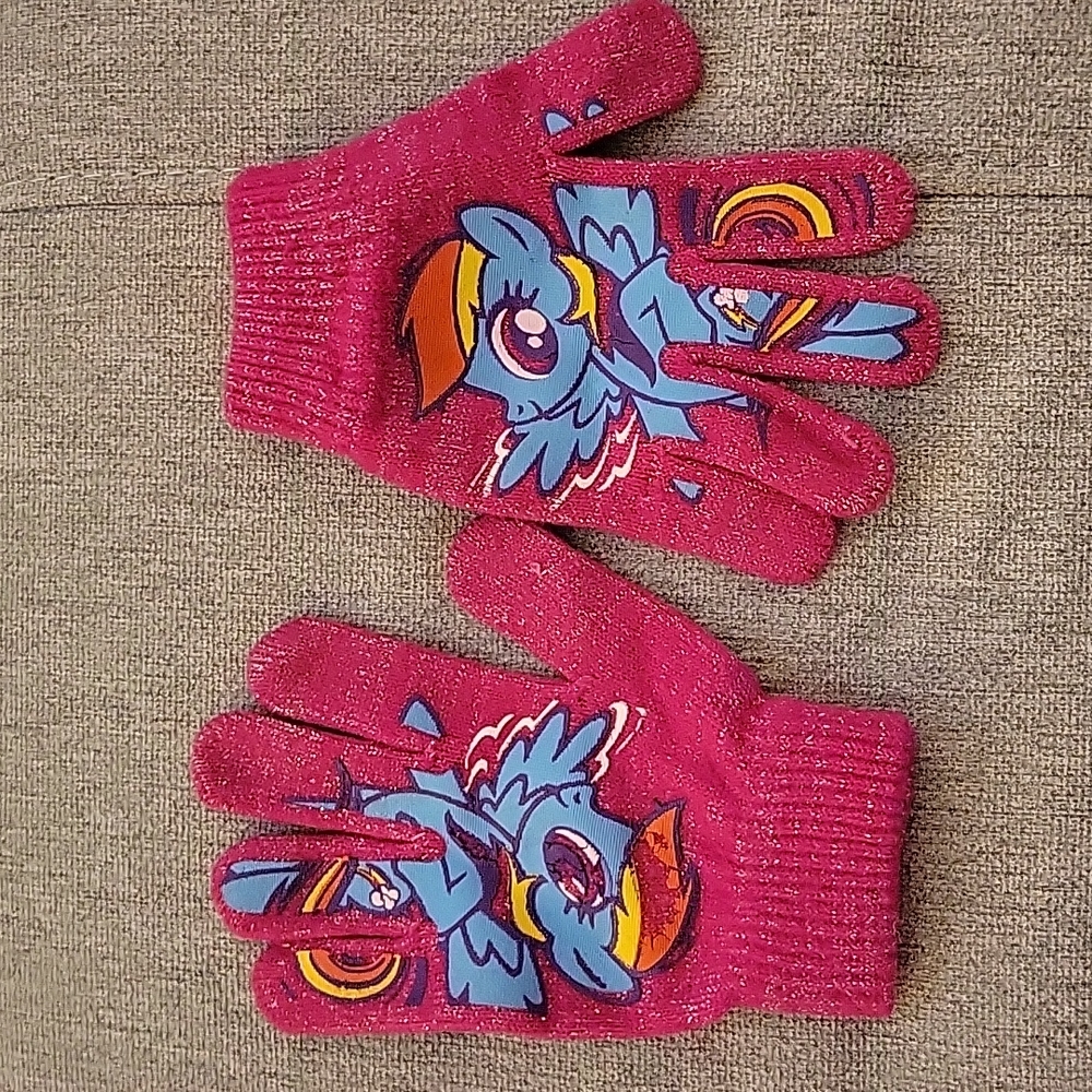 My Little Pony Rainbow Dash little Girls gloves